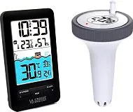 Термогигрометр La Crosse WS6268 с дистанционным датчиком, черный