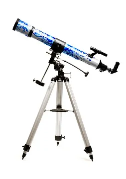 Телескоп Levenhuk Art R185 EQ Gzhel/Гжель, изображение 1