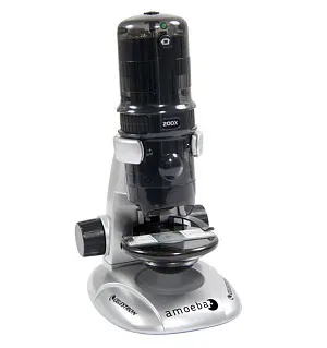 Микроскоп цифровой Celestron Amoeba, серый, изображение 1