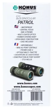 Бинокль Konus Patrol 8x26, изображение 16
