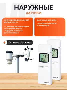 Метеостанция Levenhuk Wezzer PRO LP500, изображение 16