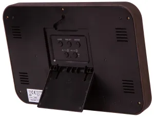 Часы настенные/настольные Bresser MyTime MC LCD в корпусе под дерево, изображение 5