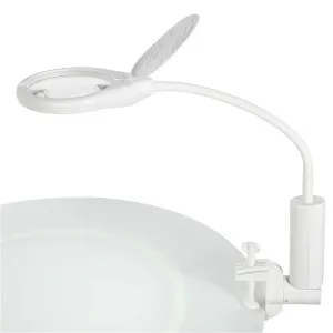 Лупа-лампа настольная Veber 2D LED, с подсветкой (8611), изображение 2