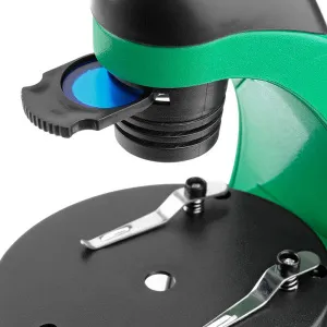 Микроскоп инвертированный Микромед «Эврика» 40–320х, лайм, изображение 5