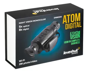 Монокуляр ночного видения Levenhuk Atom Digital DNM200, изображение 14