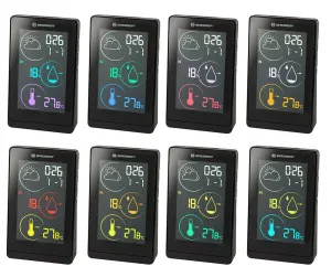 Метеостанция Bresser Temeo Life H с цветным дисплеем, черная, изображение 7