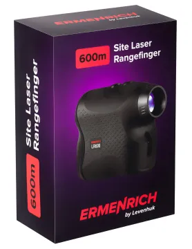 Лазерный строительный дальномер Ermenrich LR600, черный, изображение 11