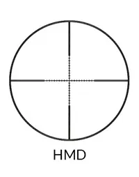 Прицел оптический Nikko Stirling Nighteater 2,5–10x42, сетка Half MD, изображение 3