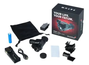 Монокуляр тепловизионный Levenhuk Fatum TVM20 Helmet, с креплением на шлем, изображение 2