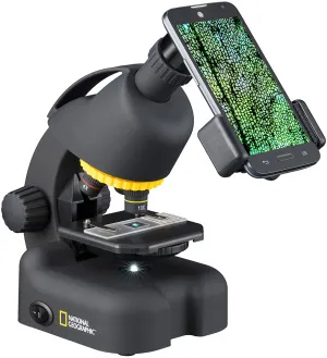 Микроскоп Bresser National Geographic 40–640x, с адаптером для смартфона, изображение 13