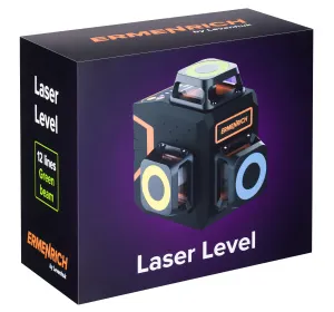 Лазерный уровень Ermenrich PRO LV50, черный, изображение 10