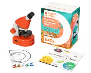 Микроскоп Levenhuk Discovery Micro с книгой, изображение 4