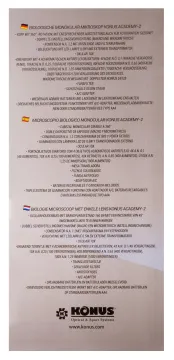 Микроскоп Konus Academy-2 1000x, изображение 17