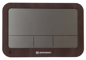 Часы настенные/настольные Bresser MyTime MC LCD в корпусе под дерево, изображение 4