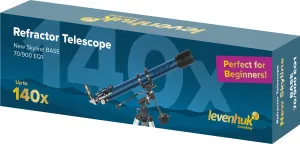 Телескоп Levenhuk New Skyline BASE 70/900 EQ1, изображение 2